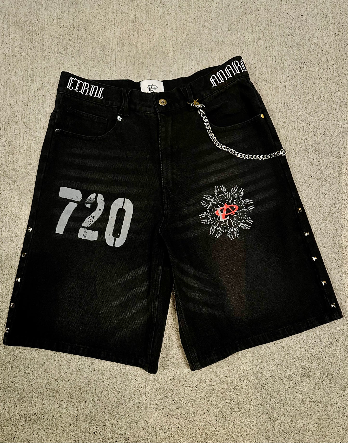 "REBELLION" JORTS
