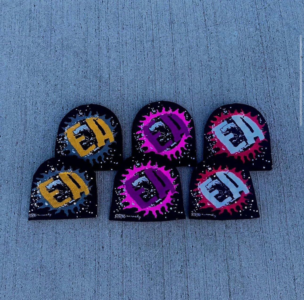 “SHINING SKULL CAP” Beanie